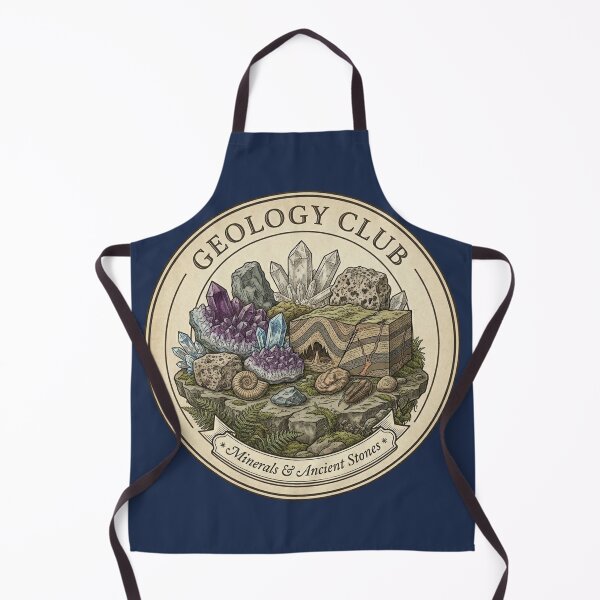 Item preview, Geology Club Vintage Badge Earth Art designed and sold by CalmCapy Co.