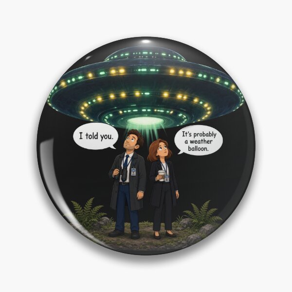 Item preview, It's Probably a Weather Balloon designed and sold by tomperys.