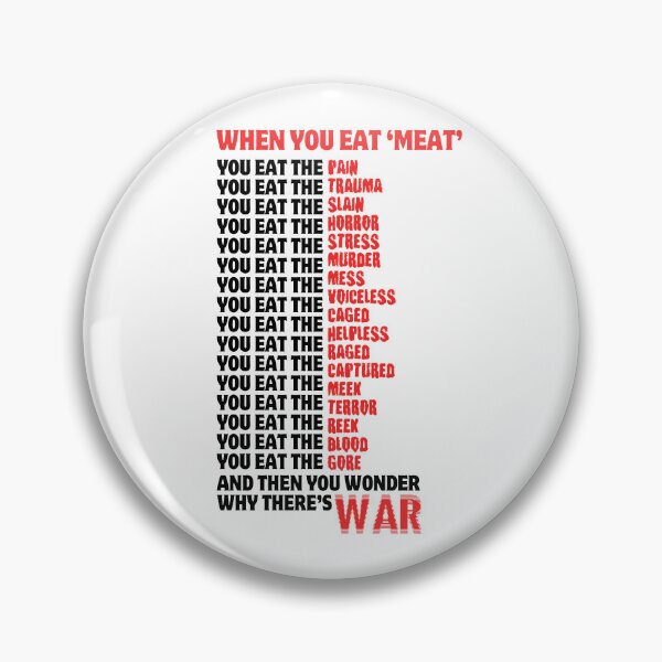 Item preview, When You Eat Meat… | Go vegan. designed and sold by theethicwhisper.