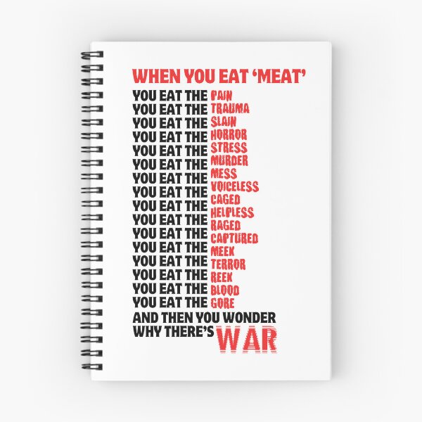 Item preview, When You Eat Meat… | Go vegan. designed and sold by theethicwhisper.