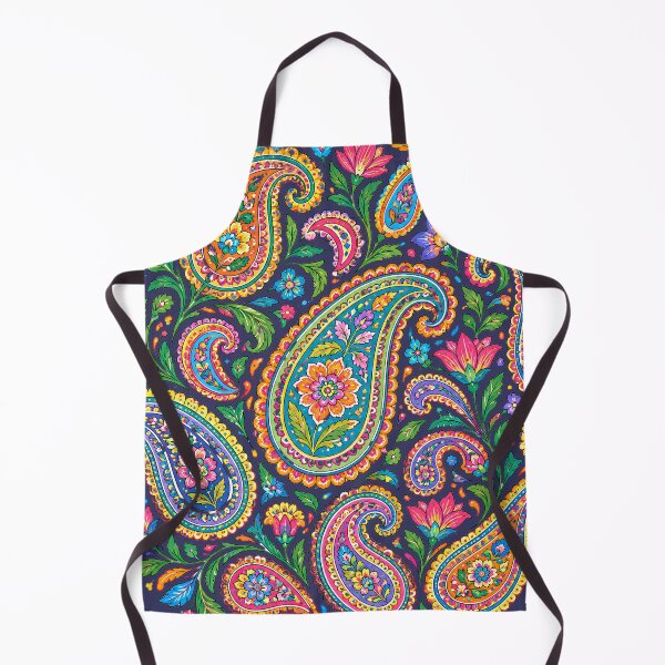 Item preview, Vibrant Colorful Floral Paisley Circle Art designed and sold by Skyrocketz.