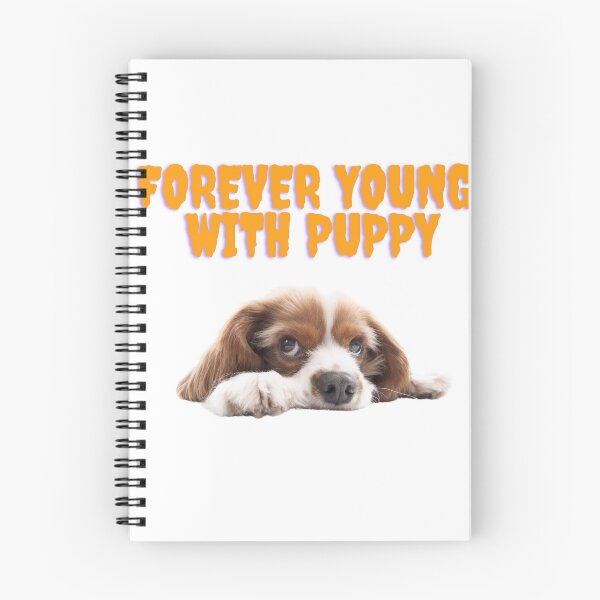 Item preview, FOREVER YOUNG WITH PUPPY designed and sold by AllProCraft.