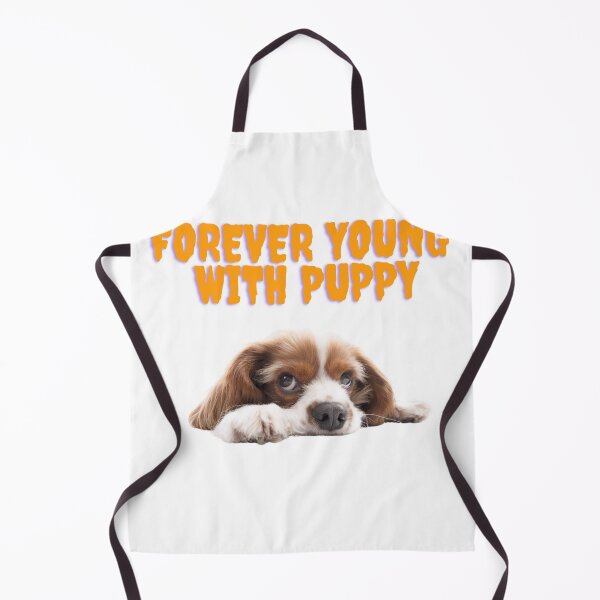 Item preview, FOREVER YOUNG WITH PUPPY designed and sold by AllProCraft.
