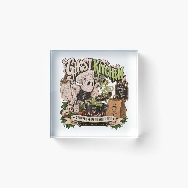 Item preview, ⚡Dead Trendy Collection⚡- Ghost Kitchen designed and sold by WheelieGdArt.