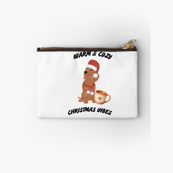 Item preview, Cozy Christmas Dachshund Vintage Sunset - Warm & Cozy Coffee Dog designed and sold by CreativeOlga.