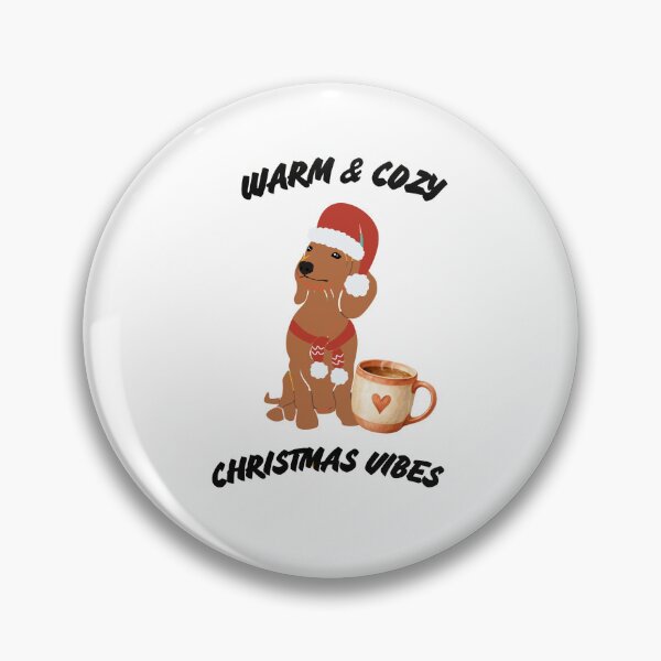 Item preview, Cozy Christmas Dachshund Vintage Sunset - Warm & Cozy Coffee Dog designed and sold by CreativeOlga.