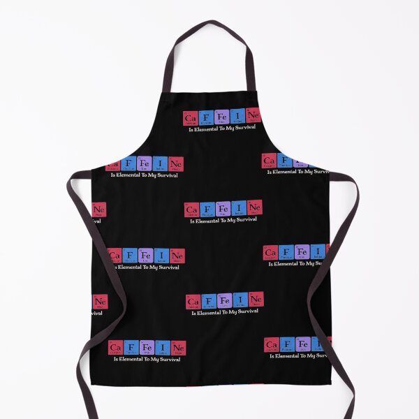 Item preview, Caffeine Is Elemental To My Survival Funny Chemistry Periodic Table Design designed and sold by SEINENGAPPI23.