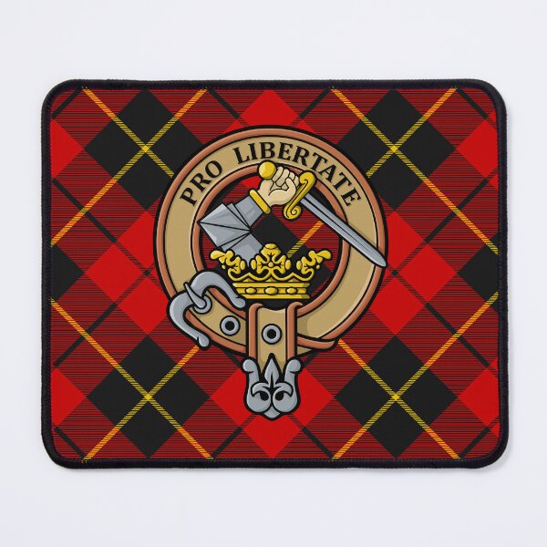 Item preview, Escudo del clan Wallace sobre tartán designed and sold by sifis.