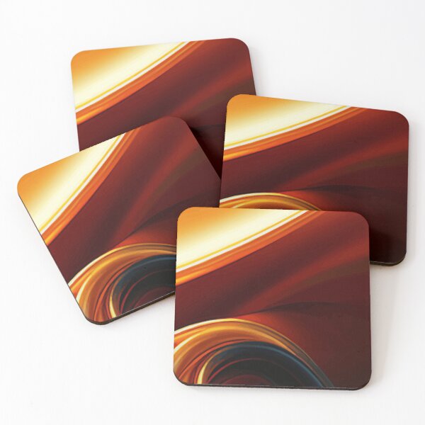 Item preview, Golden Spiral Swirl Modern Fluid Abstract designed and sold by haydenhanson.