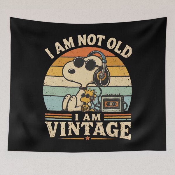 Item preview, Cassette de música de Snoopy al atardecer designed and sold by LittleMamastore.