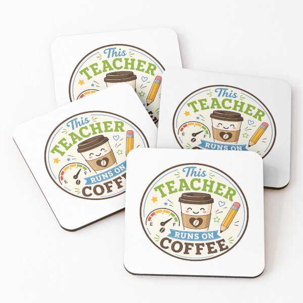 Item preview, Coffee Powered Teacher Life designed and sold by jyneliam.