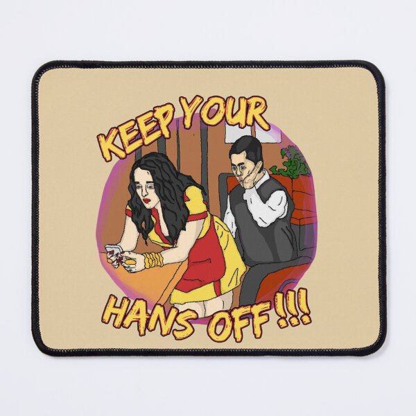 Item preview, Keep Your Hans Off Funny Diner Waitress Meme designed and sold by CringesCulture.
