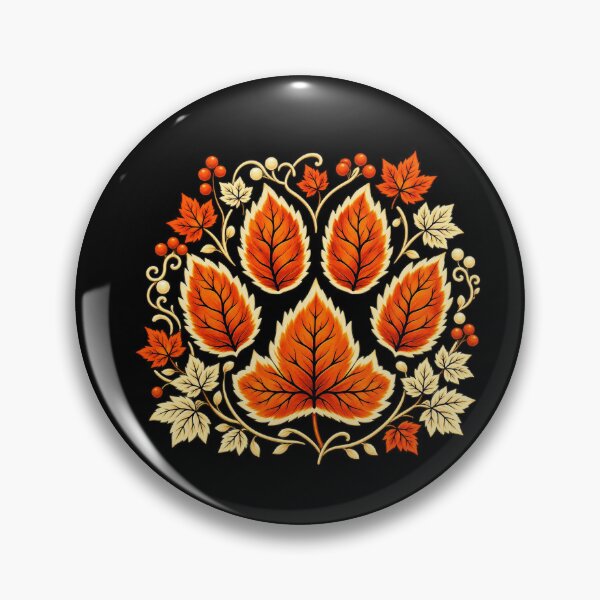 Item preview, Fall Autumn Leaf Dog Paw Print Pets Puppy Owner Dogs designed and sold by DogoMalulu.