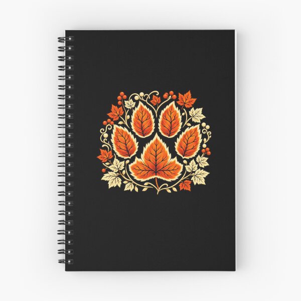 Item preview, Fall Autumn Leaf Dog Paw Print Pets Puppy Owner Dogs designed and sold by DogoMalulu.