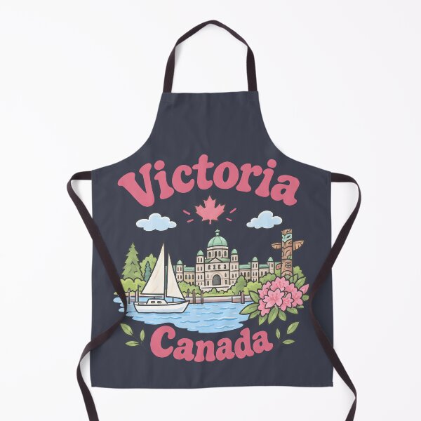 Item preview, Victoria BC Canada Cute Pink Kawaii City designed and sold by HowToCanadian.