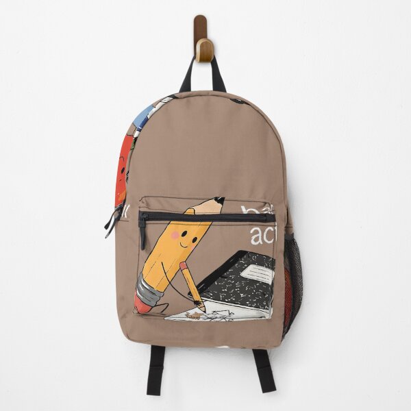 Item preview, Back In Action Cute School Supplies Pencil Apple Classroom Teacher Graphic designed and sold by Macarhoneeart.
