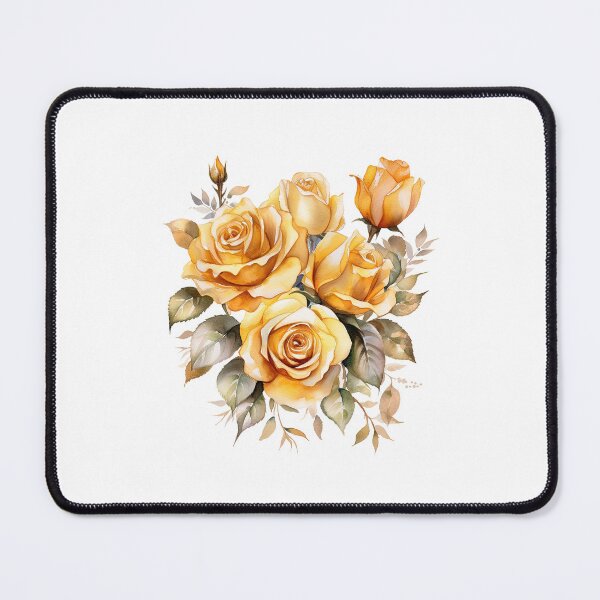 Item preview, Golden Rose | Elegant Floral Aesthetic Art designed and sold by Mandayartstudio.