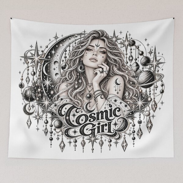 Artikelvorschau, Cosmic Girl entworfen und verkauft von sweta_r.art.