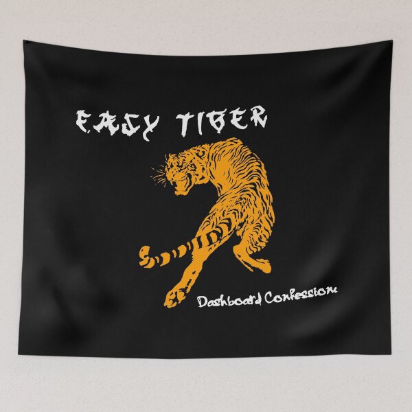 Item preview, Tiger Silhouette Pop Punk Band designed and sold by GloomRooms.