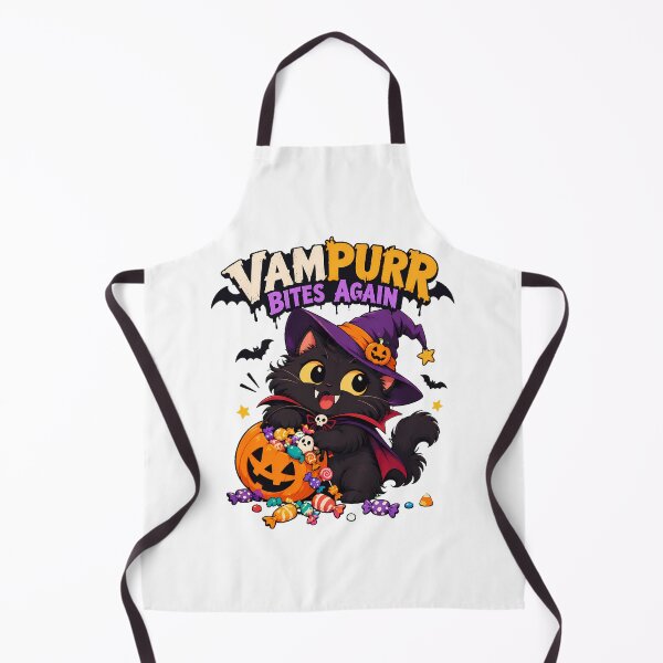Item preview, Vampire Cat Pumpkin Witch Halloween designed and sold by nortowelcomics.