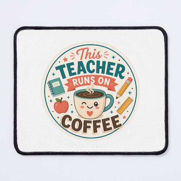 Item preview, Fueled By Coffee Built For Teaching designed and sold by jyneliam.