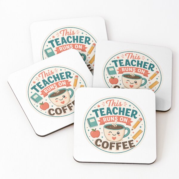 Item preview, Fueled By Coffee Built For Teaching designed and sold by jyneliam.