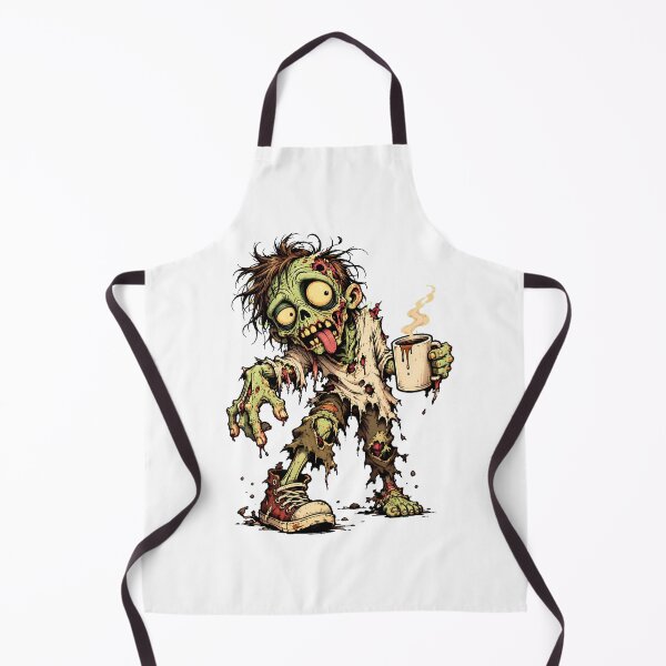 Item preview, Zombie Coffee Grotesque Tongue Out Morning Person designed and sold by nortowelcomics.