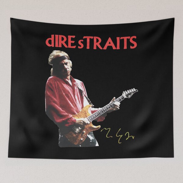 Aperçu de l'œuvre Dire Straits Mark Knopflerr Guitariste Groupe de rock créée et vendue par ruokabbyart.