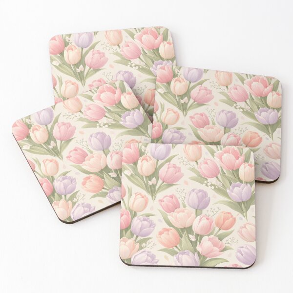 Item preview, Pastel tulips  designed and sold by Mind spill art.