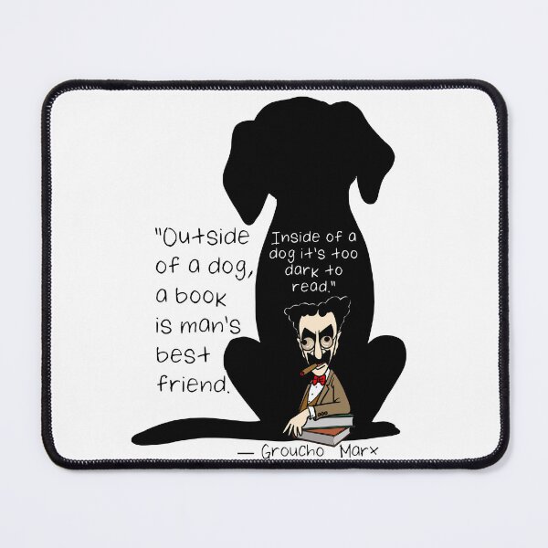 Item preview, A visual take on Groucho Marx quote designed and sold by VARA by Prasad.
