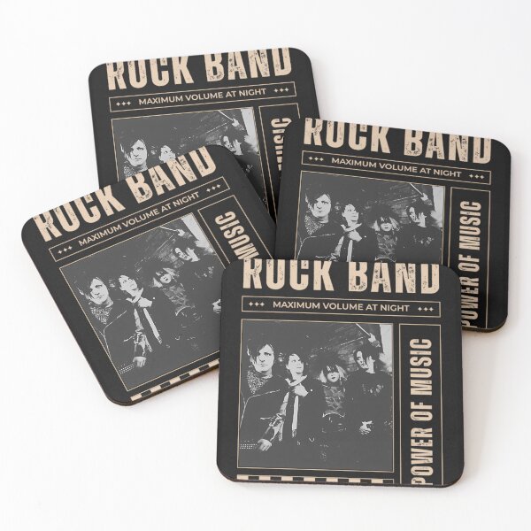 Item preview, Rock Band Brutalist Grunge Collage designed and sold by TopGood.