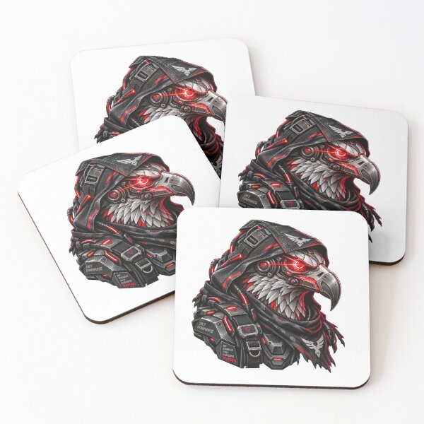 Item preview, Cyberpunk Tactical Cyber Eagle Visor Art designed and sold by RiteshCenter .