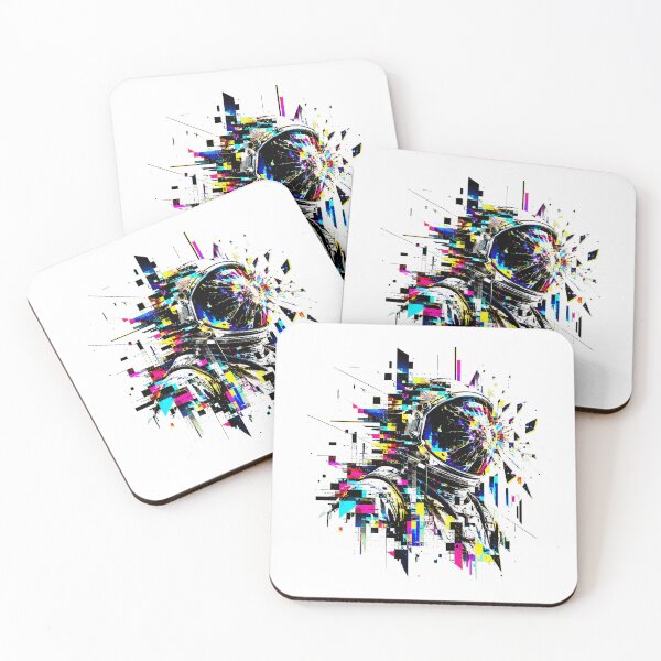 Item preview, Space Traveler Fragmented Visor Art Sci-Fi Lover designed and sold by nortowelcomics.