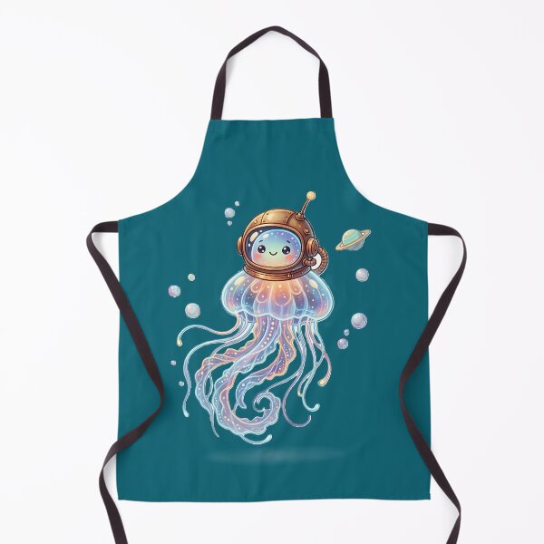 Item preview, Jellyfish Astronaut – Cute Space Ocean Adventure designed and sold by Unwrapfashion.