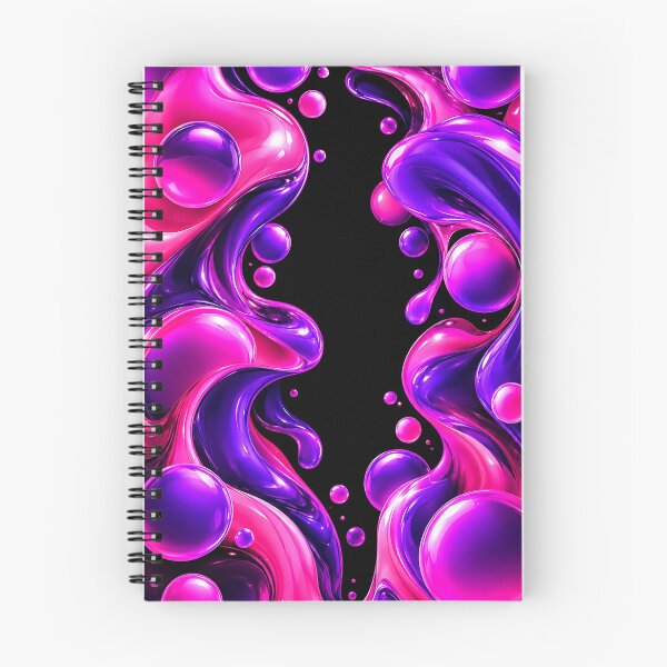 Item preview, Neon Pink & Purple Liquid Waves – Abstract Phone Case Design designed and sold by IMuDesigner.