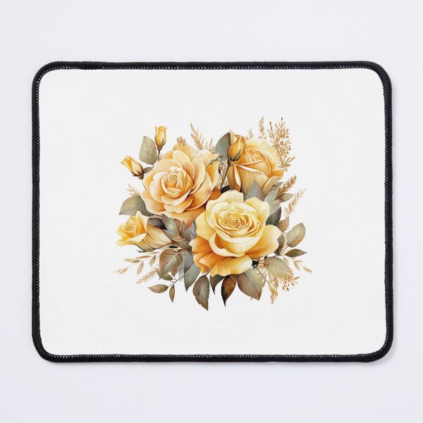 Item preview, Golden Rose | Elegant Floral Aesthetic Art designed and sold by Mandayartstudio.