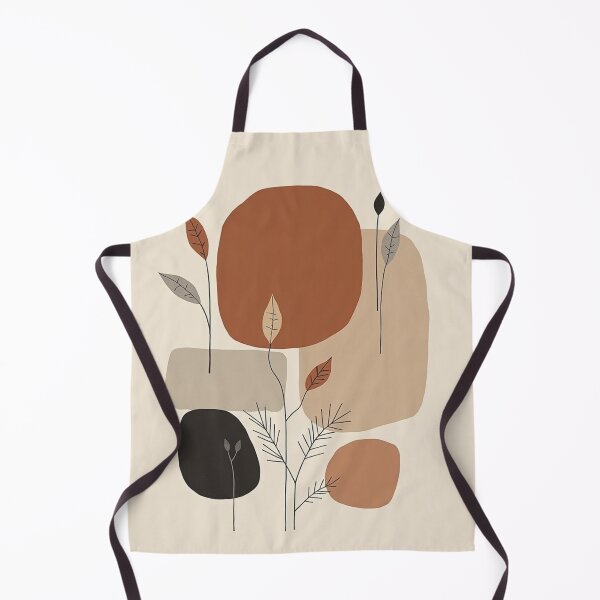 Item preview, Botanical Earth Tone Abstract | Modern Scandinavian Wall Decor designed and sold by nhk999.