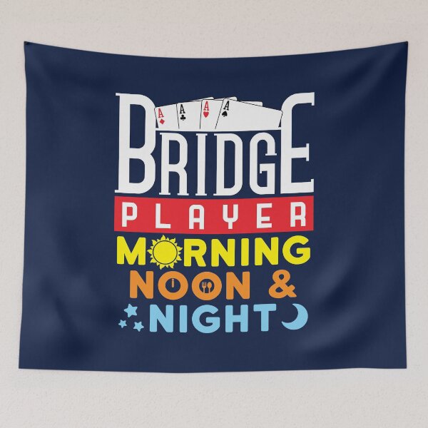 Item preview, Bridge Player Morning Noon And Night designed and sold by jaygo.