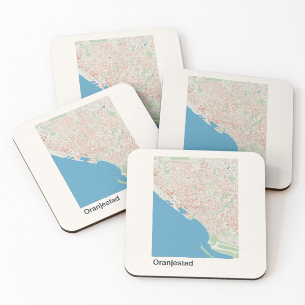Item preview, Oranjestad Minimalistic Map Art designed and sold by MapsNerd.