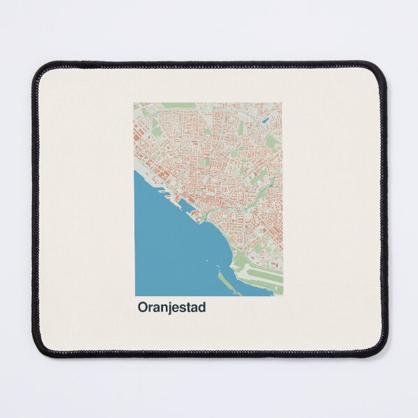 Item preview, Oranjestad Minimalistic Map Art designed and sold by MapsNerd.