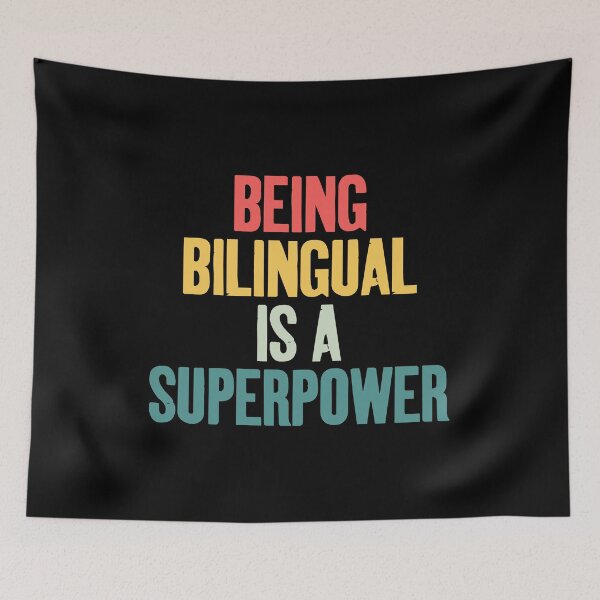 Item preview, Being Bilingual Is A Superpower designed and sold by berlicaferinz.