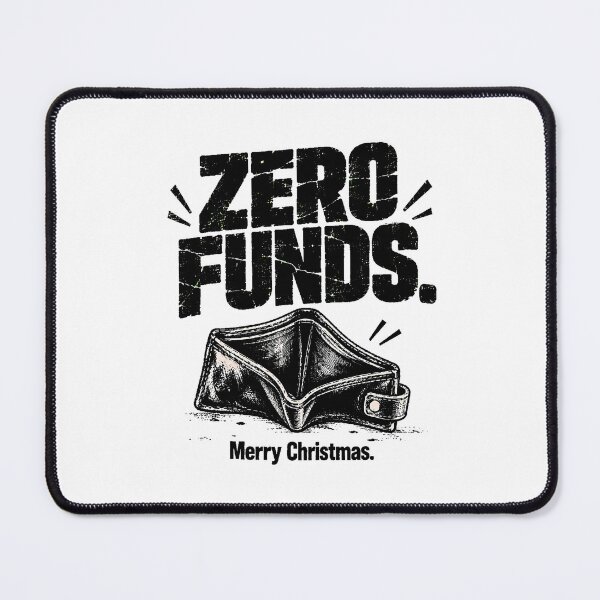Item preview, Broke Christmas Empty Wallet Humorous Adult Gift designed and sold by nortowelcomics.