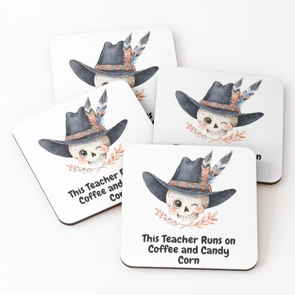 Item preview, Halloween Teacher Fueled By Coffee And Candy Corn designed and sold by jyneliam.