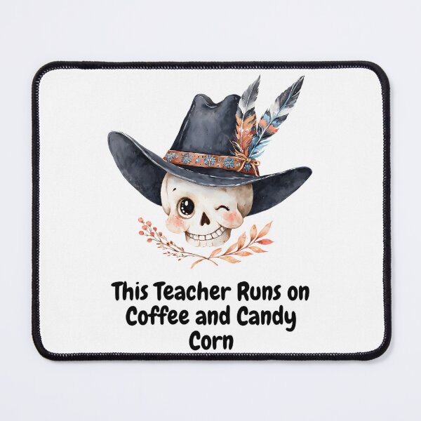 Item preview, Halloween Teacher Fueled By Coffee And Candy Corn designed and sold by jyneliam.