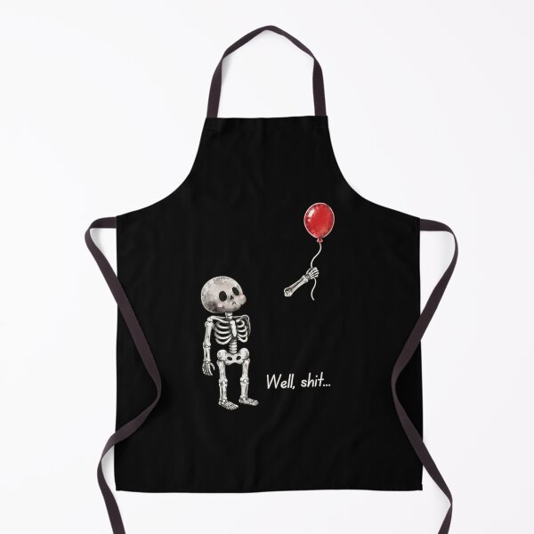 Item preview, Well Shit Skeleton Balloon designed and sold by Dmo3HarkoArt.