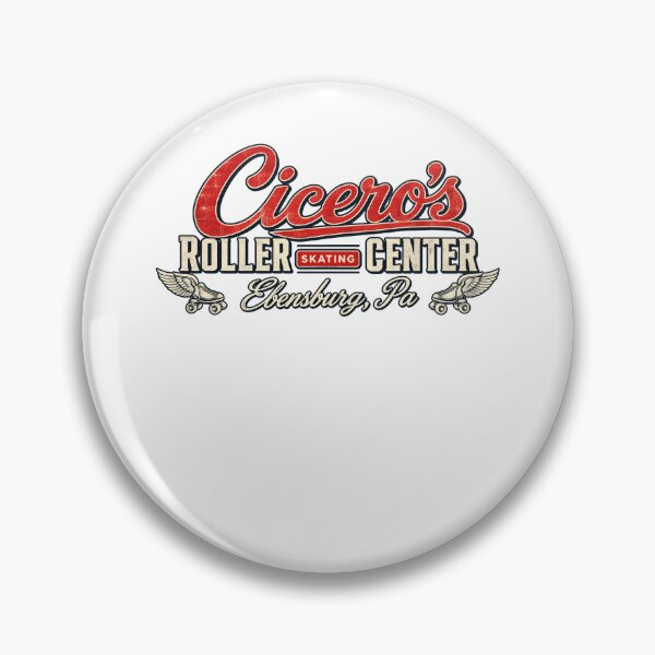 Item preview, Cicero's Roller Skating Center Vintage Winged Skate Retro Design designed and sold by SEINENGAPPI12.
