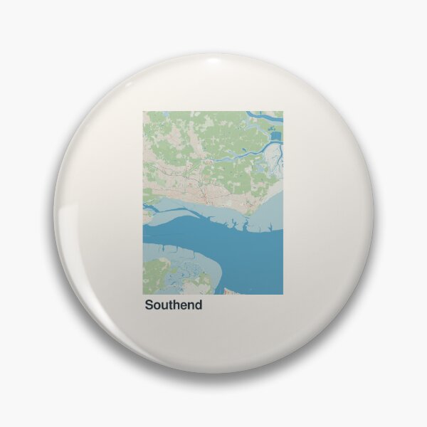 Item preview, Southend Minimalistic Map Art designed and sold by MapsNerd.