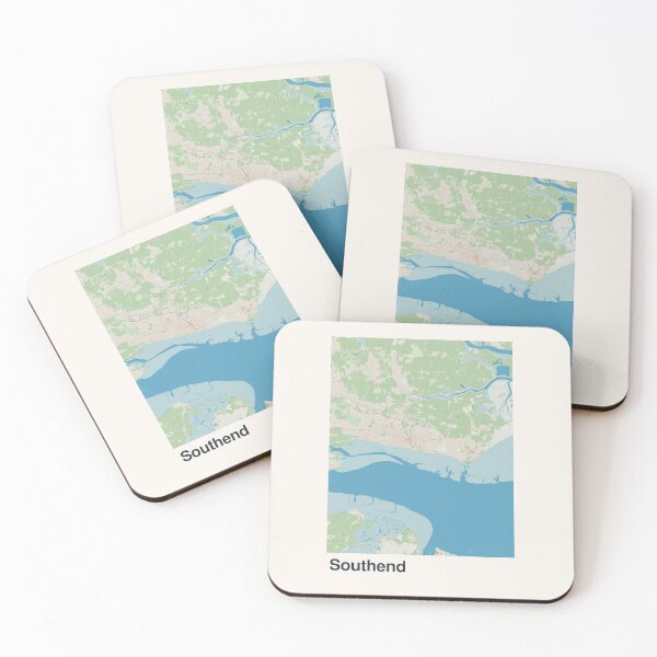 Item preview, Southend Minimalistic Map Art designed and sold by MapsNerd.