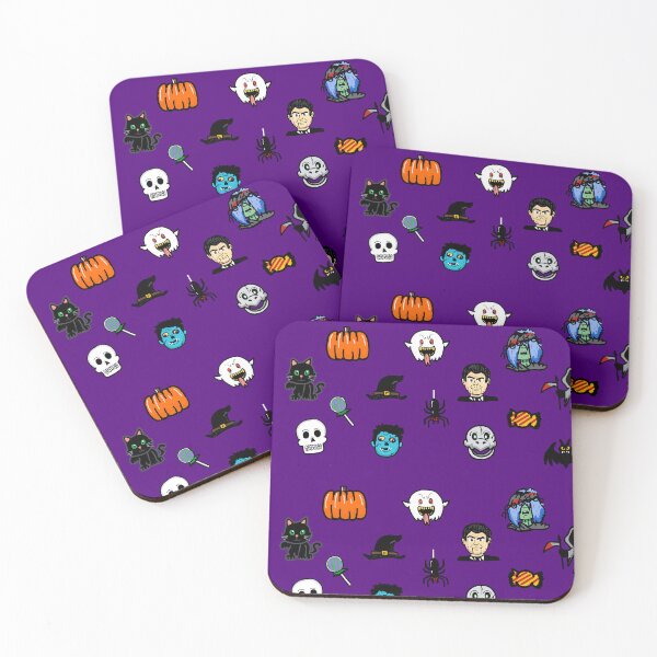 Item preview, Halloween Patterns designed and sold by AliCosmicArts.