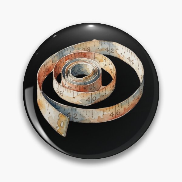 Item preview, Vintage Watercolor Sewing Measuring Tape Design designed and sold by bvdesignart.